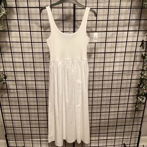 Contrast Skirt Tank Dress B273